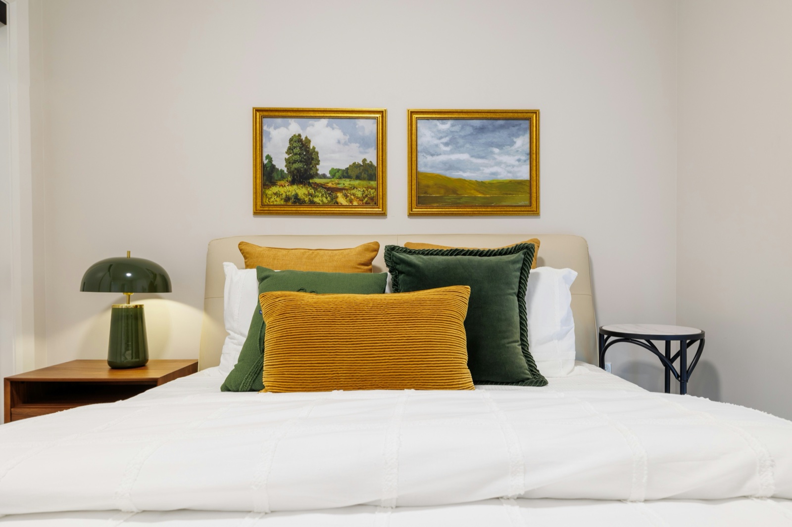 Interior — staged bedroom