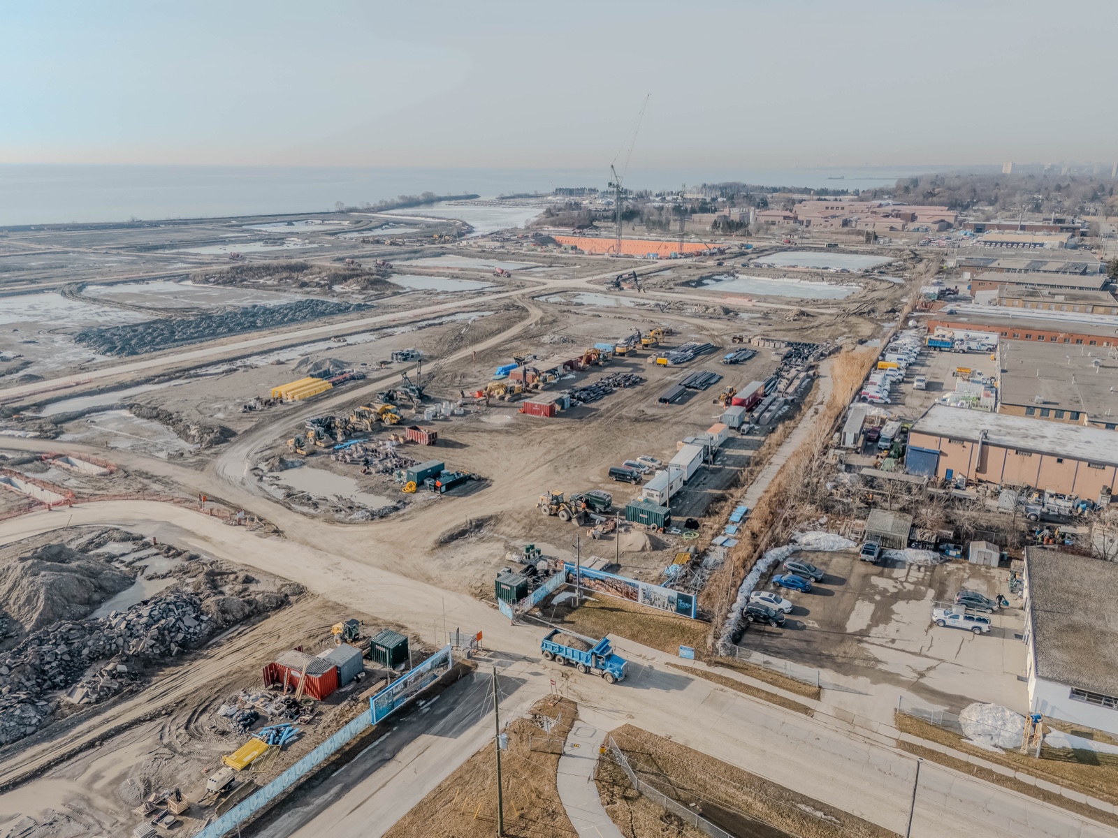Drone — waterfront development, GTA